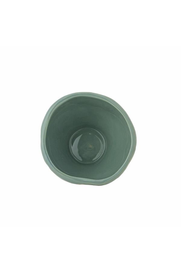 Coupe en grès bleu-vert 9x6,5cm Nini - Bloomingville - The Cool Republic