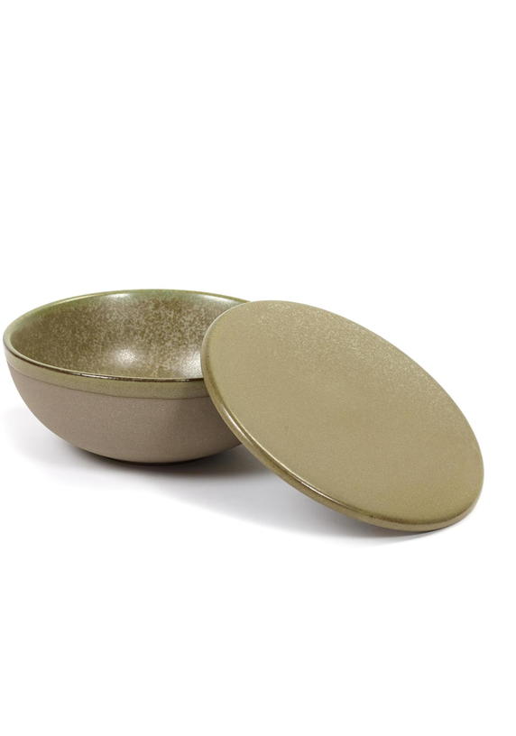 Coupe et son couvercle en grès Surface - Serax - The Cool Republic