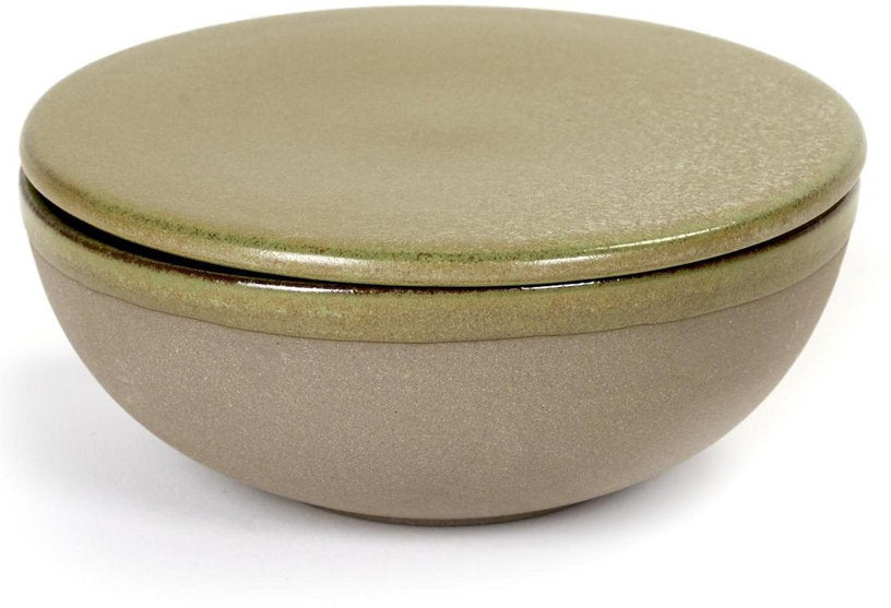 Coupe et son couvercle en grès Surface - Serax - The Cool Republic