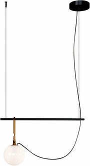 Courte suspension 14 cm noire Neri&Hu - Artemide - The Cool Republic