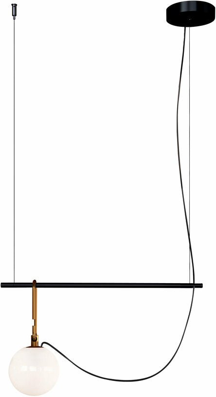 Courte suspension 14 cm noire Neri&Hu - Artemide - The Cool Republic