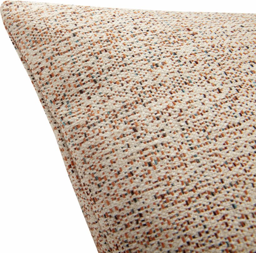 Coussin 60 x 60 cm sable et orange Speckle - Hübsch - The Cool Republic