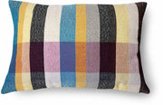 Coussin à carreaux multicolore rétro 60 x 40 cm Ultimate - HKliving - The Cool Republic