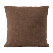 Coussin à double face marron et bleu clair 45 x 45 cm Mingle - Muuto - The Cool Republic