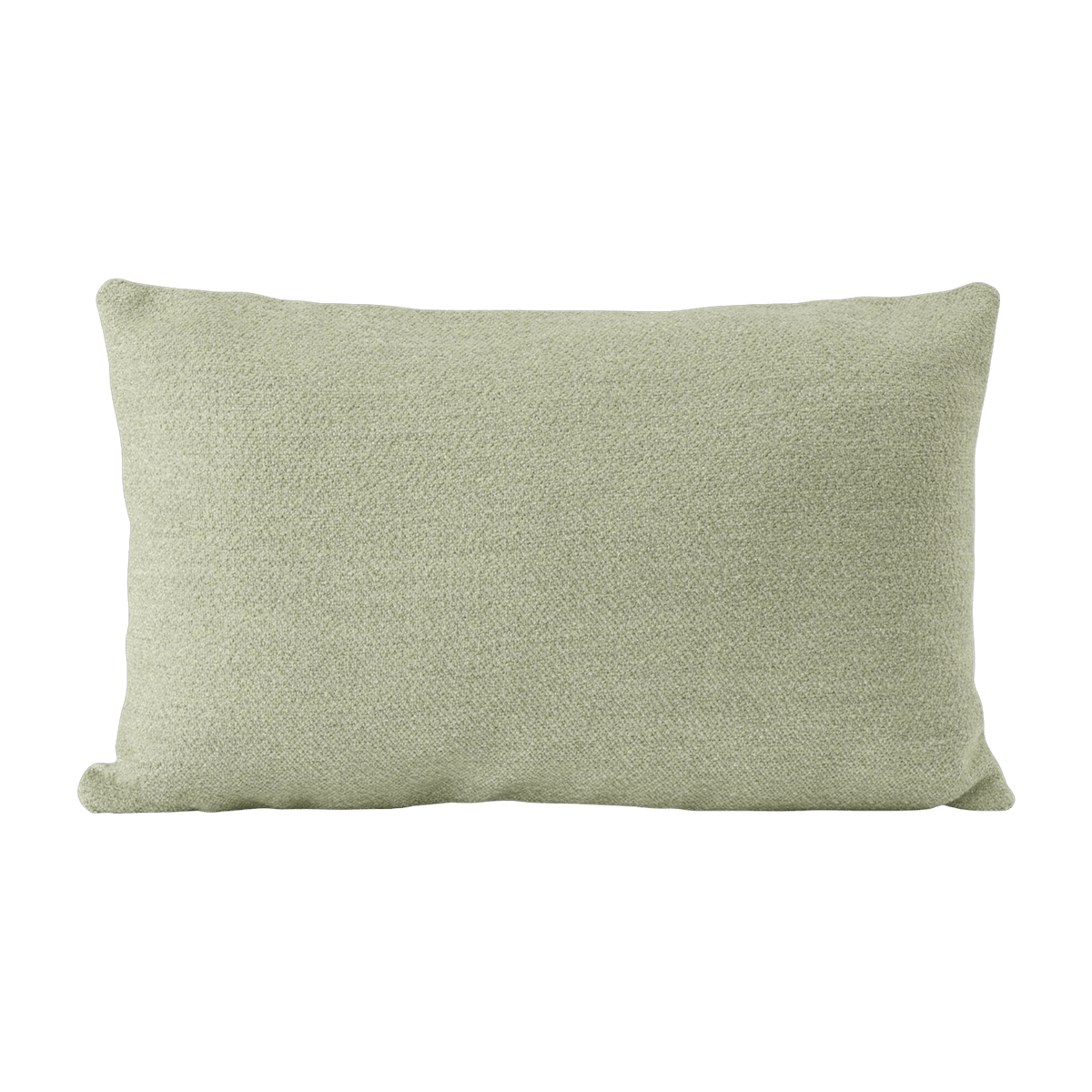 Coussin à double face vert clair et gris 35 x 55 cm Mingle - Muuto - The Cool Republic