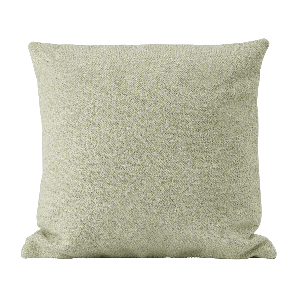 Coussin à double face vert clair et gris 45 x 45 cm Mingle - Muuto - The Cool Republic