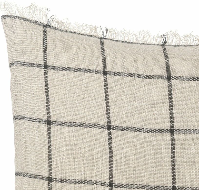 Coussin avec motif à carreaux Calm - Ferm Living - The Cool Republic