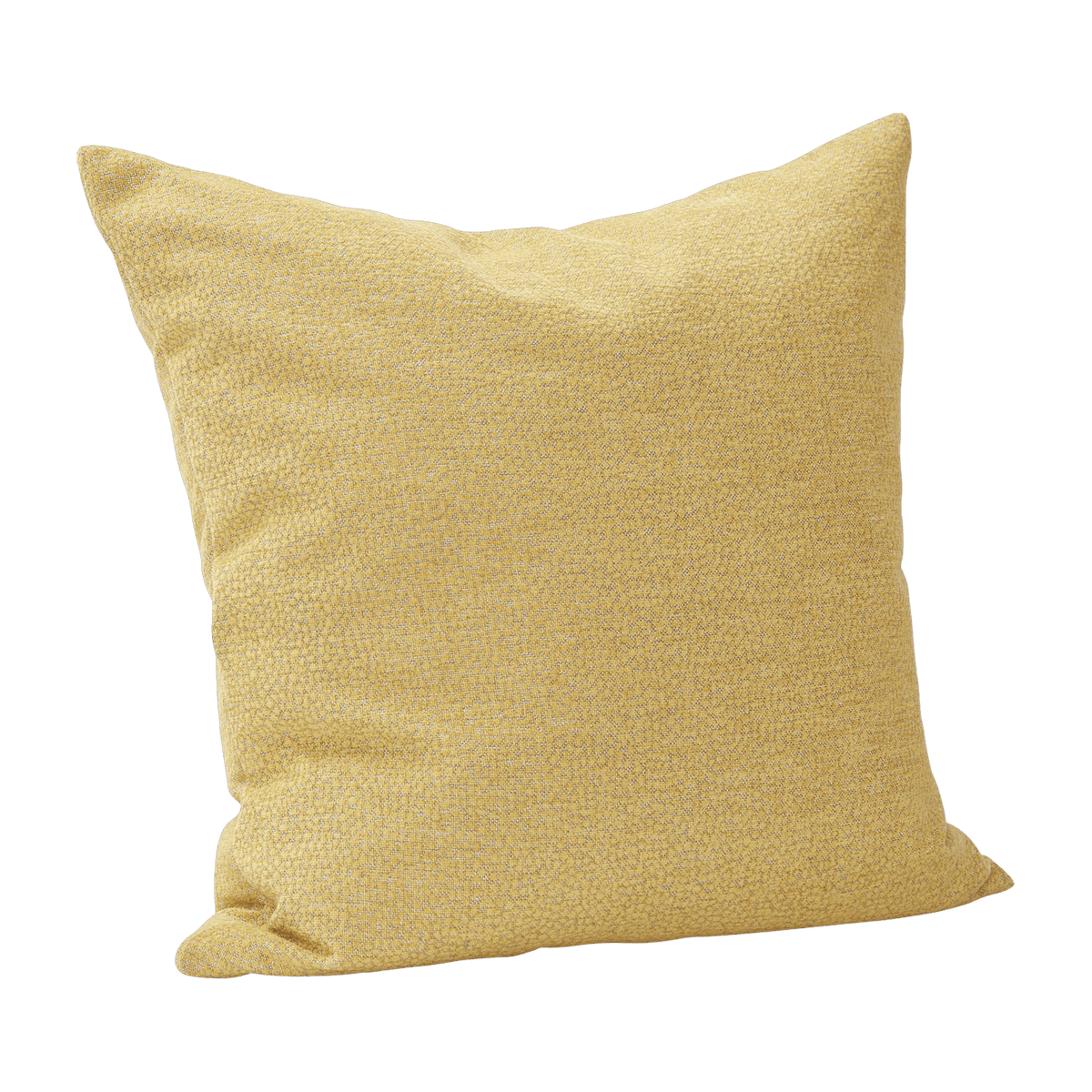Coussin avec rembourrage 60 x 60 cm jaune - Hübsch - The Cool Republic
