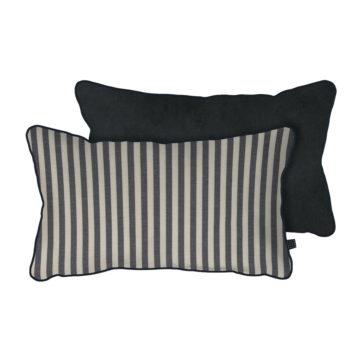 Coussin Black Stripes 50x30 cm - Mette Ditmer - The Cool Republic