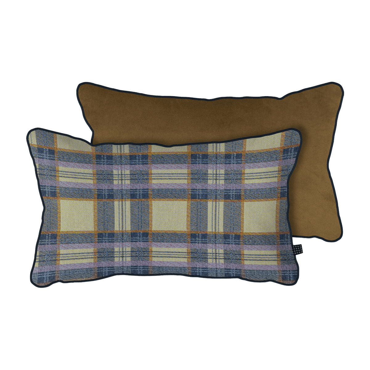 Blue Check Cushion 50x30 cm - Mette Ditmer - The Cool Republic