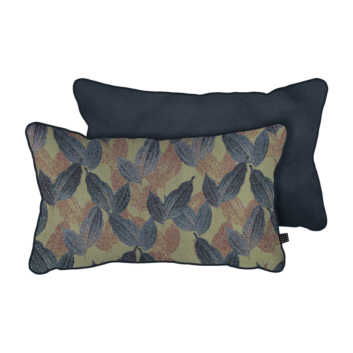 Blue Leaves Cushion 50x30 cm - Mette Ditmer - The Cool Republic