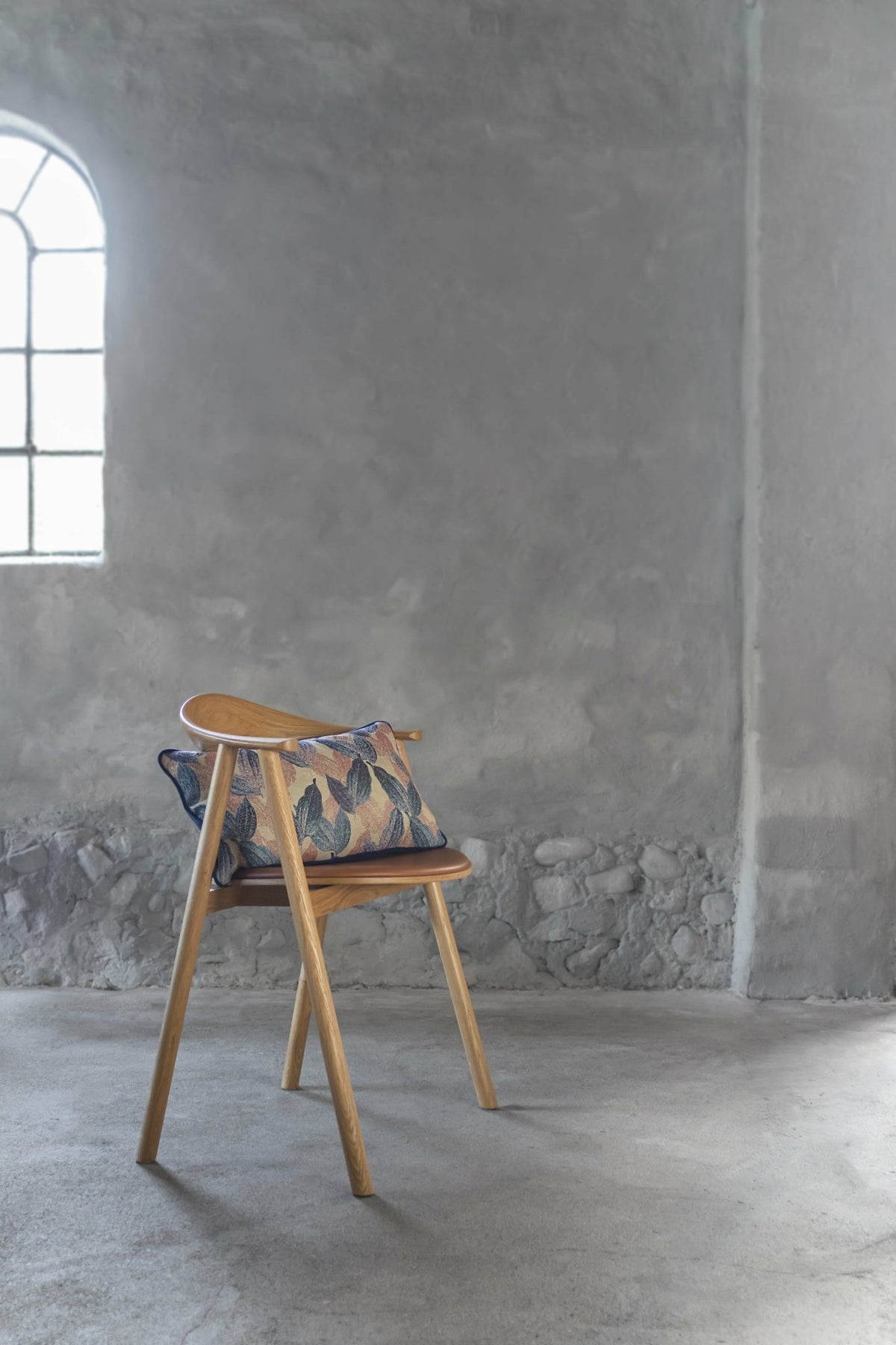 Blue Leaves Cushion 50x30 cm - Mette Ditmer - The Cool Republic