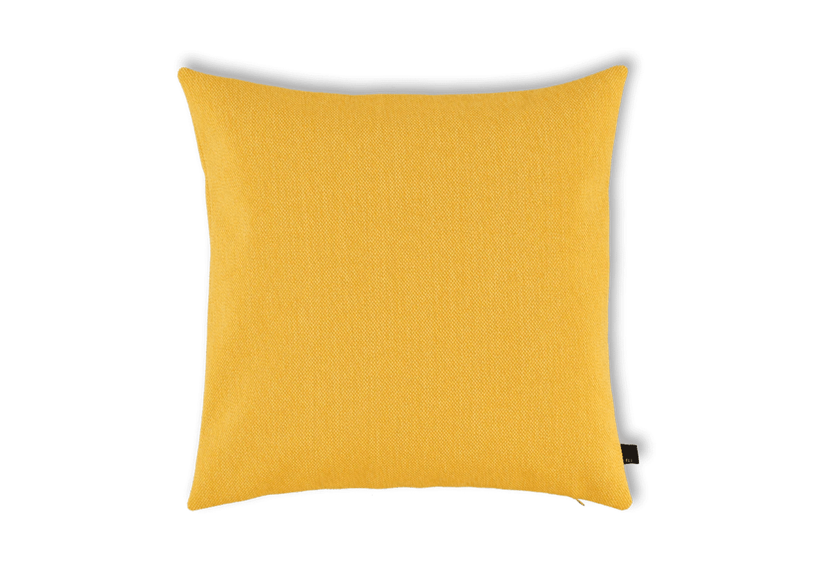Coussin carré en laine jaune 45x45cm Eli - Fest Amsterdam - The Cool Republic