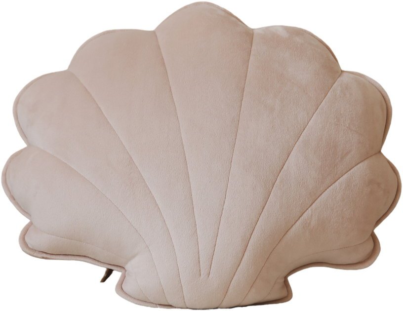 Coussin coquillage en velours latté Shells - Moi Mili - The Cool Republic