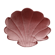 Coussin coquillage en velours perle rose Shells - Moi Mili - The Cool Republic