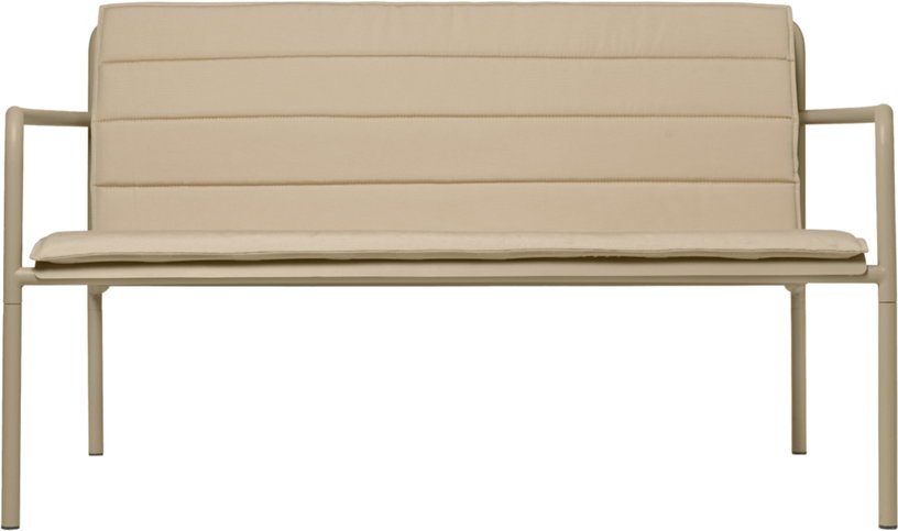 Coussin d'assise beige pour banc dapple deux places 115x101x2,5cm Dapple - Ferm living - The Cool Republic