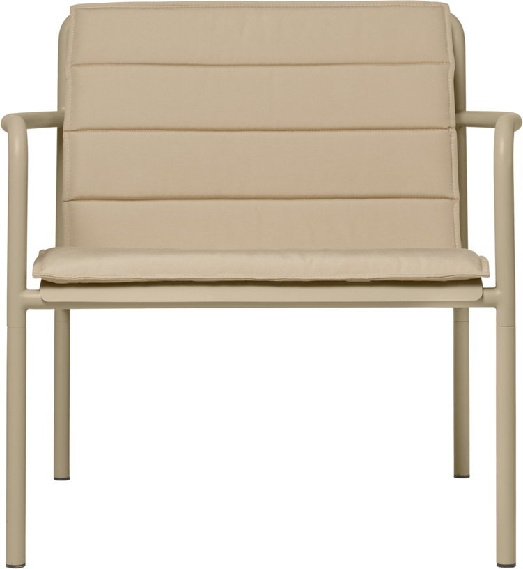 Coussin d'assise beige pour fauteuil lounge dapple 101x58,5x2,5cm Dapple - Ferm living - The Cool Republic