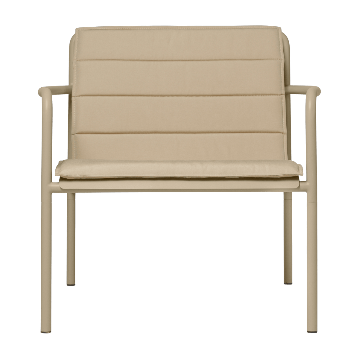 Coussin d'assise beige pour fauteuil lounge dapple 101x58,5x2,5cm Dapple - Ferm living - The Cool Republic