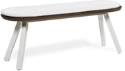 Coussin d'assise blanc 120 Sunbrella 120x38cm - RS Barcelona - The Cool Republic