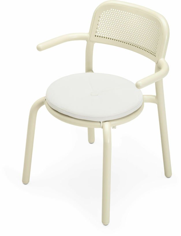 Coussin d'assise blanc naturel Toni - Fatboy - The Cool Republic