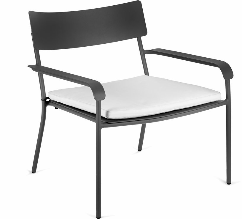 Coussin d'assise blanc pour fauteuil Lounge August - Serax - The Cool Republic