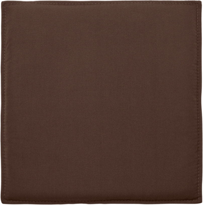 Coussin d'assise carré marron pour chaise dapple 39,5x37x2,5cm Dapple - Ferm living - The Cool Republic