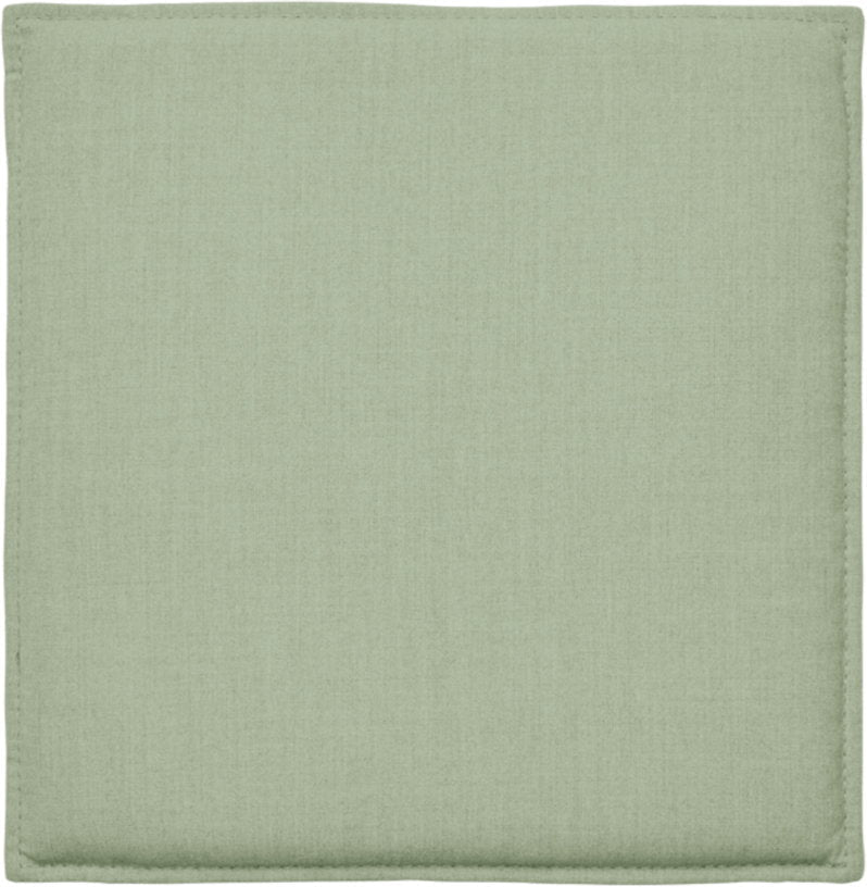 Coussin d'assise carré vert pour chaise dapple 39,5x37x2,5cm Dapple - Ferm living - The Cool Republic
