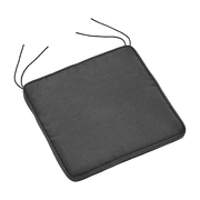 Coussin d'assise de jardin en polyester noir 35 x 35 cm Fontainebleau - Serax - The Cool Republic