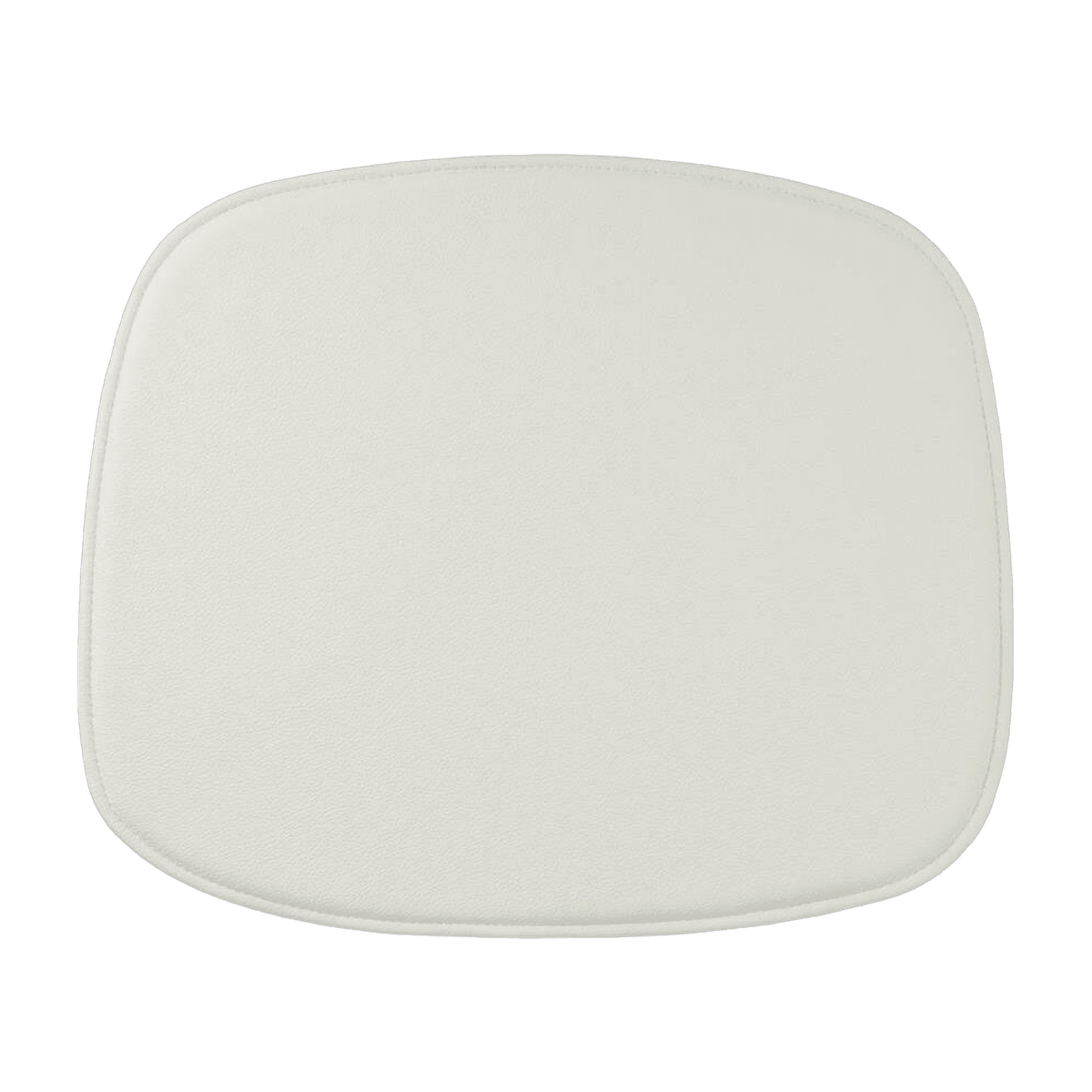 Coussin d'assise en cuir blanc sorensen ultra 52 x 39 cm Form - Normann Copenhagen - The Cool Republic
