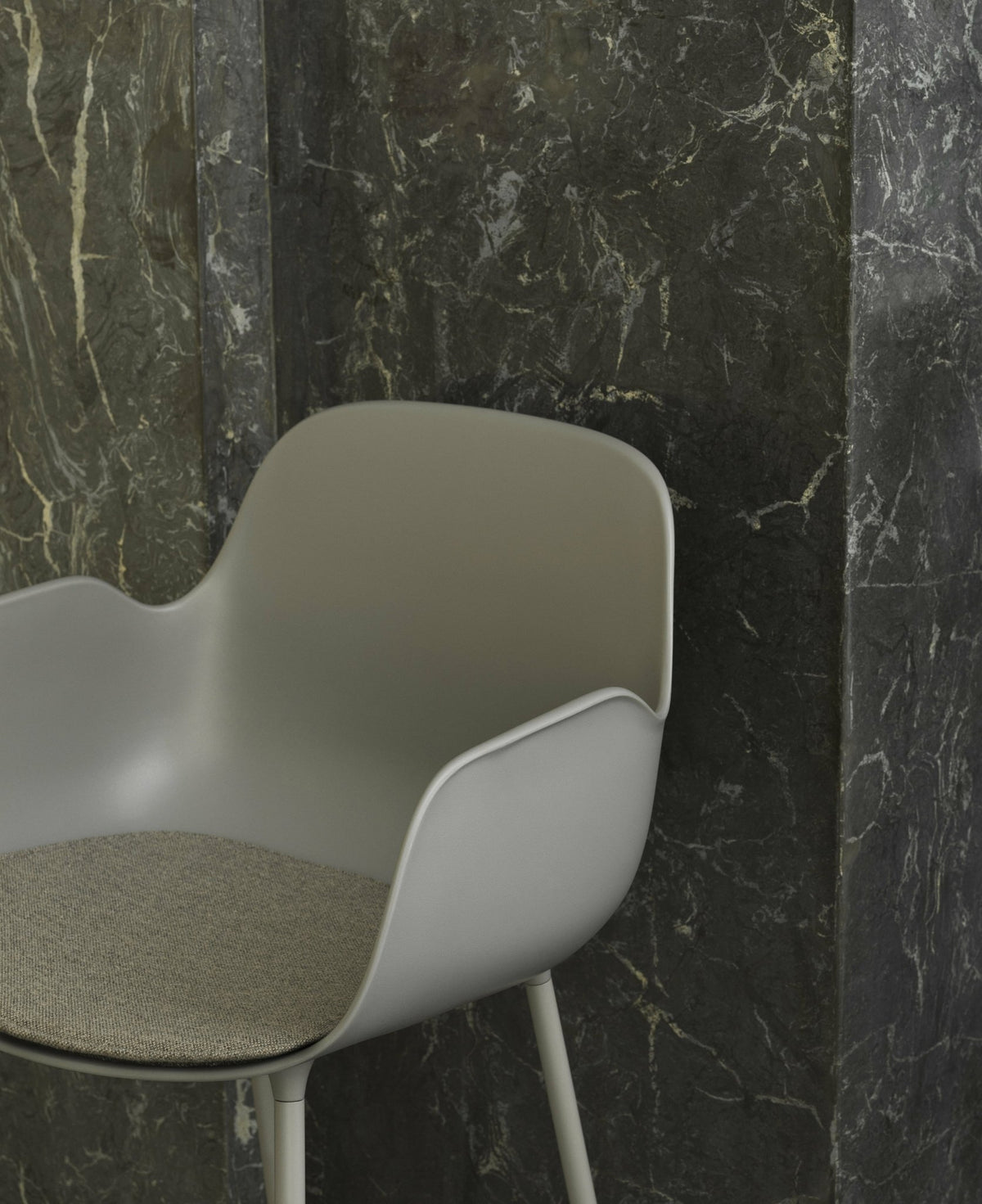 Coussin d'assise en tissu camira rouge mlf14 51 x 39 cm Form - Normann Copenhagen - The Cool Republic