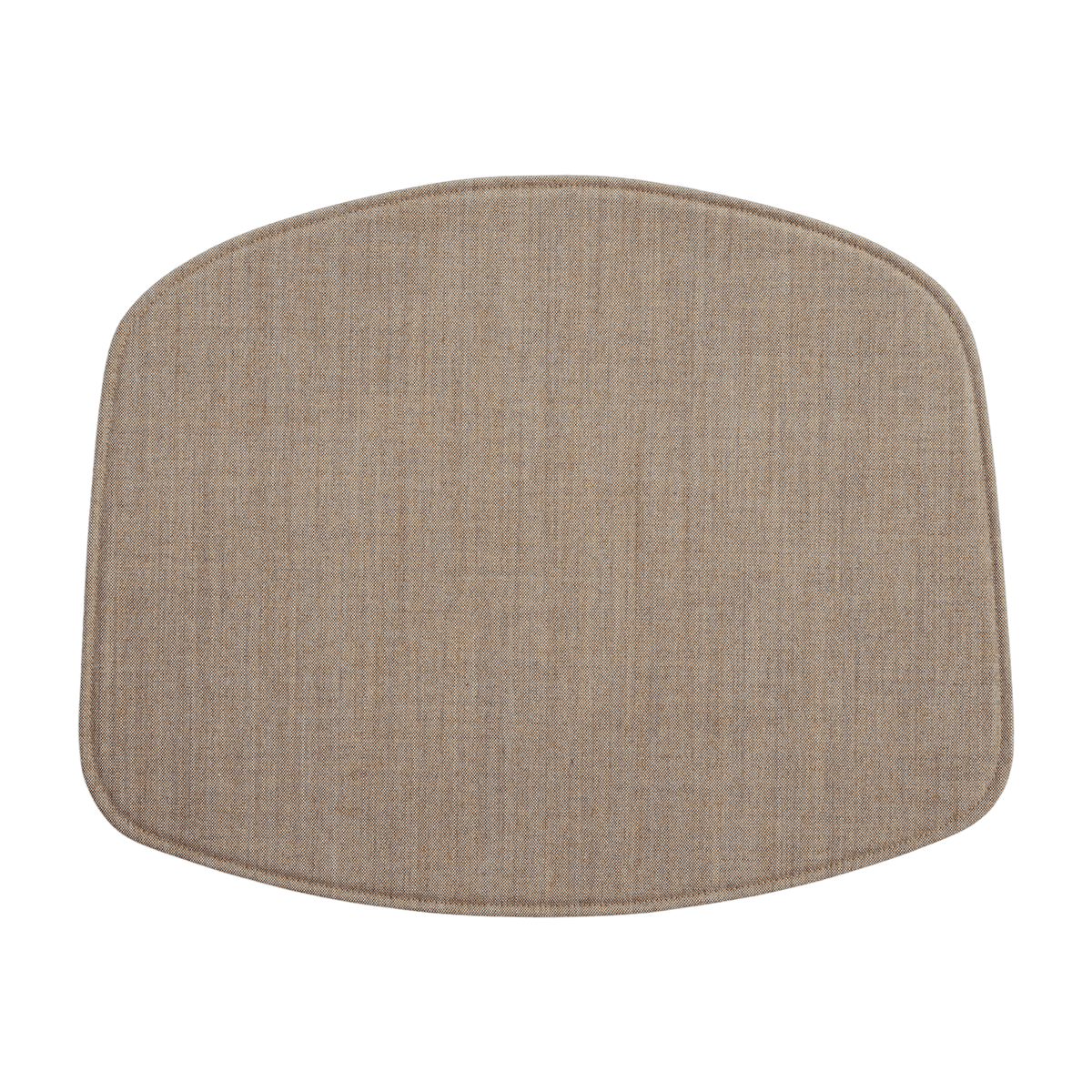 Coussin d'assise en tissu remix 242 taupe 47 x 39 cm AAC pad - Hay - The Cool Republic