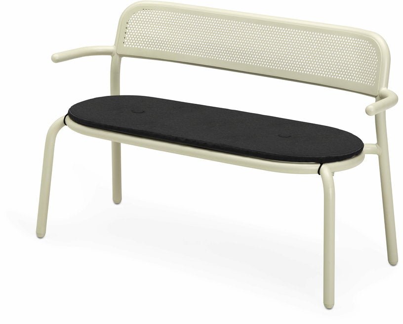 Coussin d’assise gris orage pour banc Toni Bankski - Fatboy - The Cool Republic