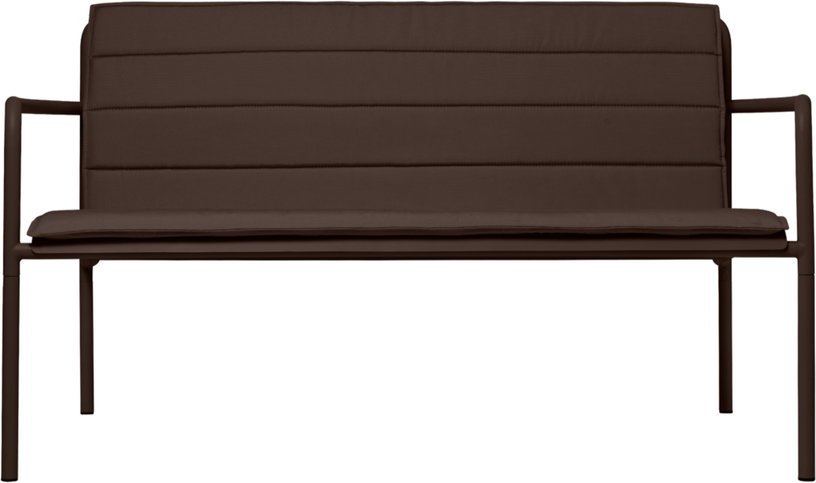 Coussin d'assise marron pour banc dapple deux places 115x101x2,5cm Dapple - Ferm living - The Cool Republic
