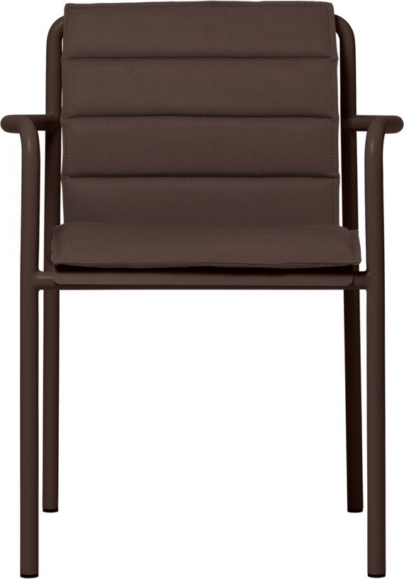 Coussin d'assise marron pour chaise dapple 42,5x79x2,5cm Dapple - Ferm living - The Cool Republic
