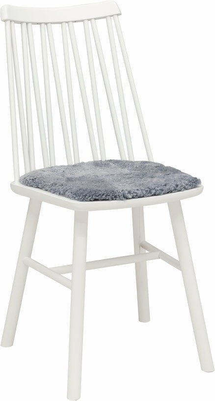 Coussin d'assise pour chaise en peau de mouton graphite ZigZag - Hans K - The Cool Republic