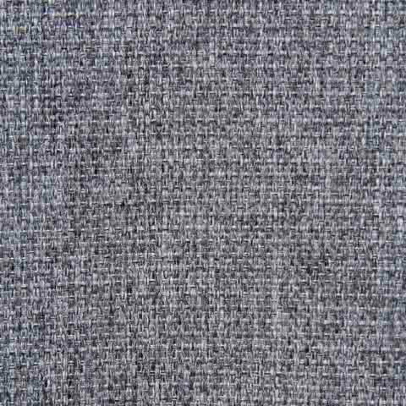 Coussin d'assise rond pour chaise enfant en tissu gris étincelant ZigZag - Hans K - The Cool Republic