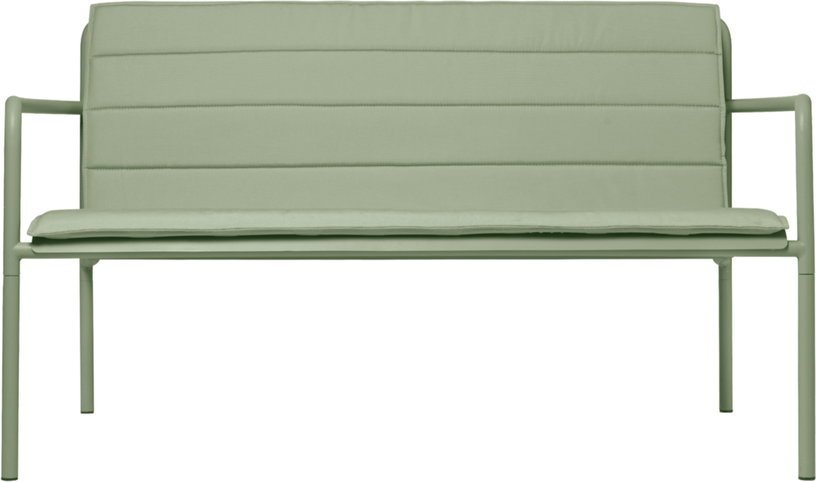 Coussin d'assise vert pour banc dapple deux places 115x101x2,5cm Dapple - Ferm living - The Cool Republic