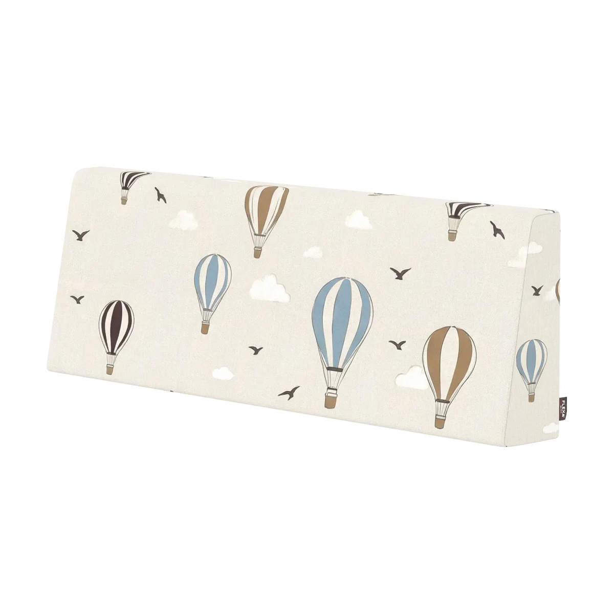 Coussin de lit pour enfant en coton blanc à motifs 90x30cm Dawn - Flexa