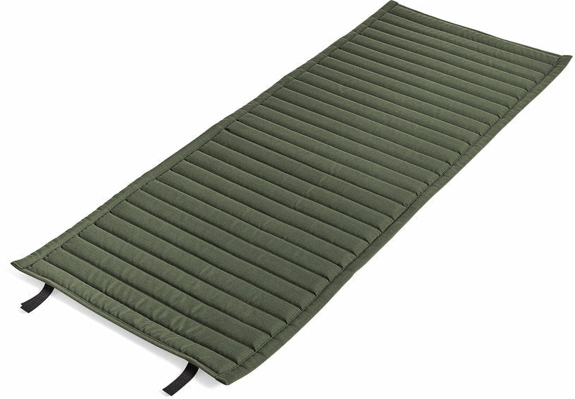 Coussin de lounge chair high matelassé olive Palissade - HAY - The Cool Republic