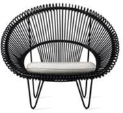 Coussin en acrylique beige pour fauteuil Roy - Vincent Shepard - The Cool Republic