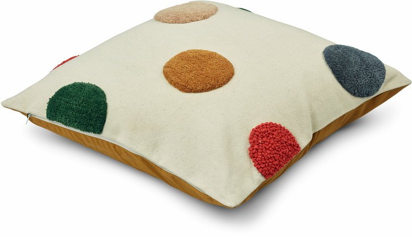 Coussin en coton bio à pois Belton Dog - Liewood - The Cool Republic