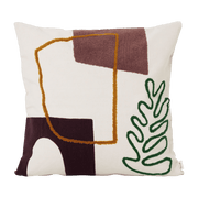 Coussin en coton blanc Mirage - Ferm Living - The Cool Republic