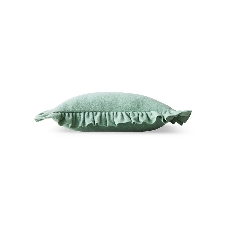 Coussin en feutre vert menthe 60x40cm - HKliving - The Cool Republic