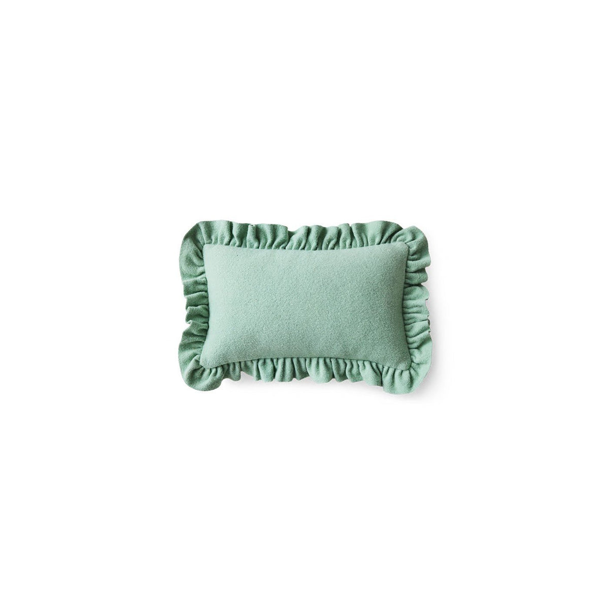 Coussin en feutre vert menthe 60x40cm - HKliving - The Cool Republic