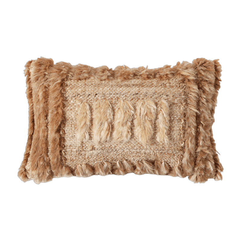 Coussin en fourrure naturelle (40X25cm) - HKLIVING - The Cool Republic