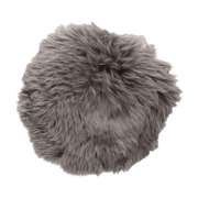 Coussin en laine gris Prim - Hübsch - The Cool Republic
