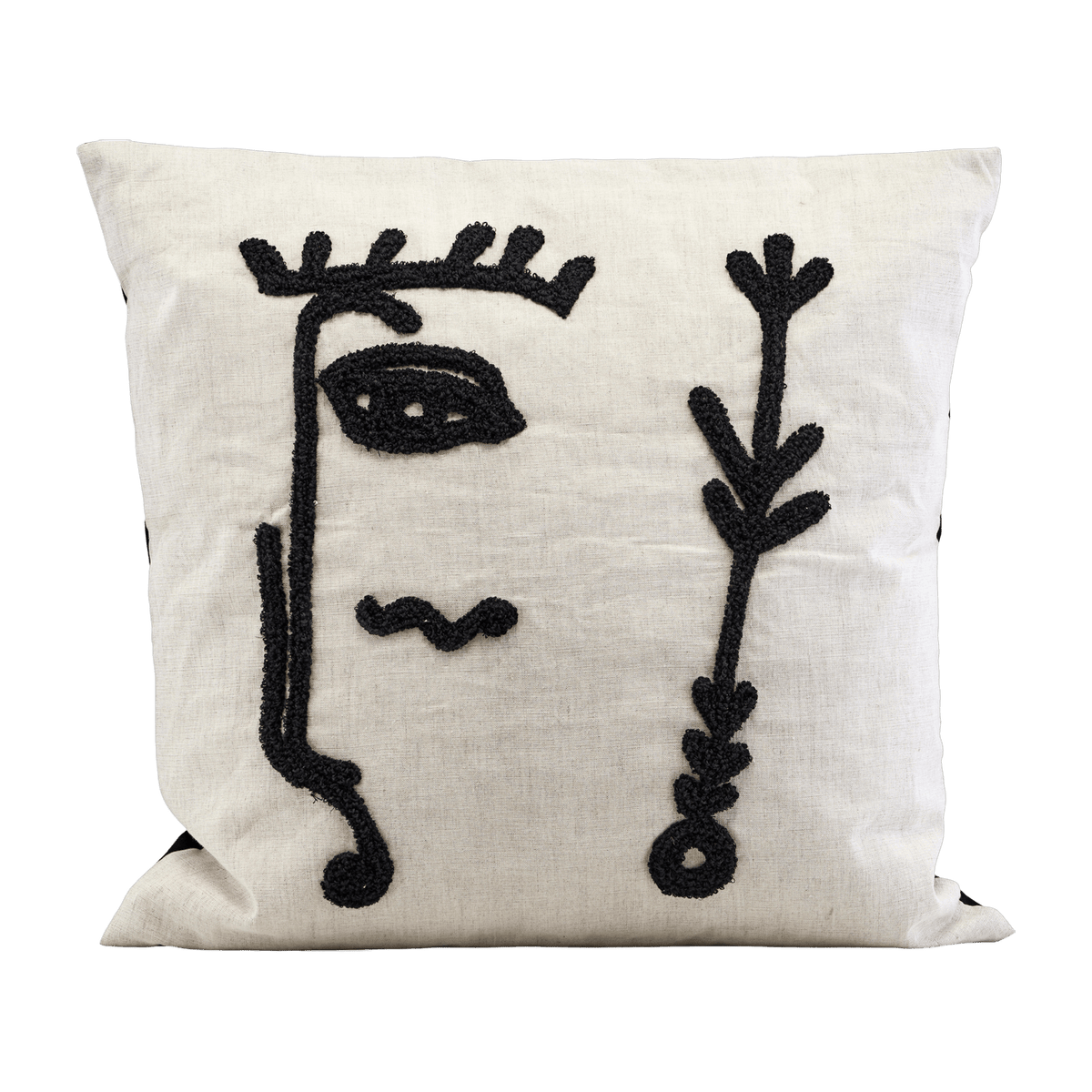 Coussin en lin beige avec garnissage Ingo - House Doctor - The Cool Republic
