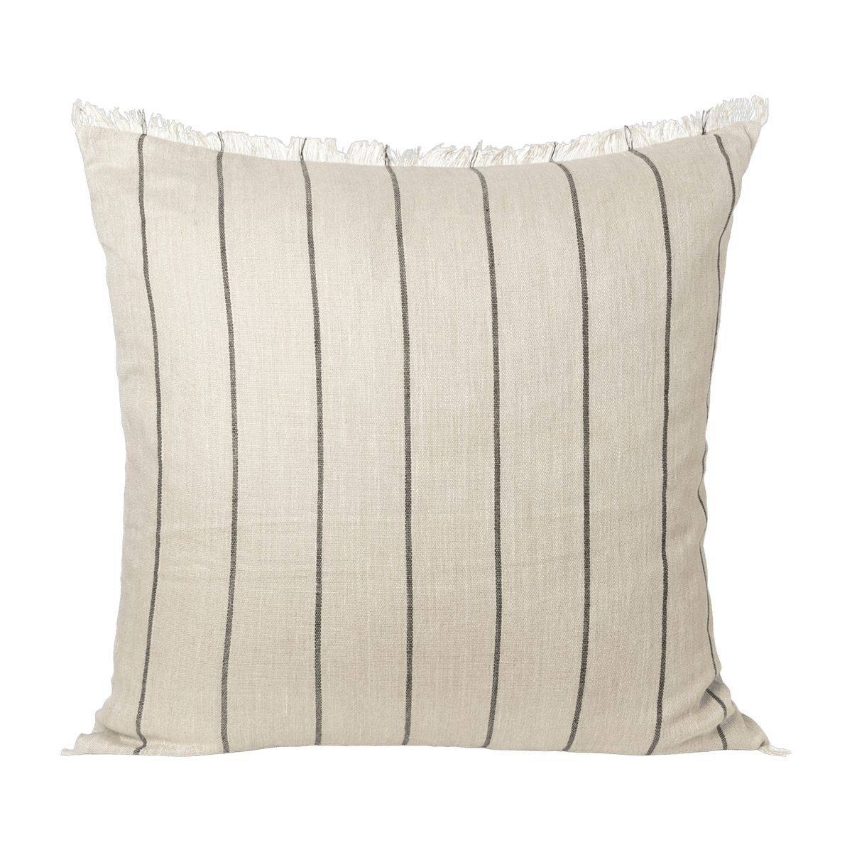 Coussin en lin et coton camel 80 x 80 cm Calm - Ferm Living - The Cool Republic