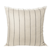 Coussin en lin et coton camel 80 x 80 cm Calm - Ferm Living - The Cool Republic