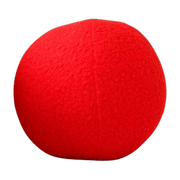 Coussin en tissu bouclé rouge 20xcm Teddy - Home Design - The Cool Republic